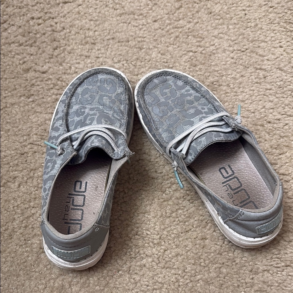 Hey Dude Kids Gray Shoes